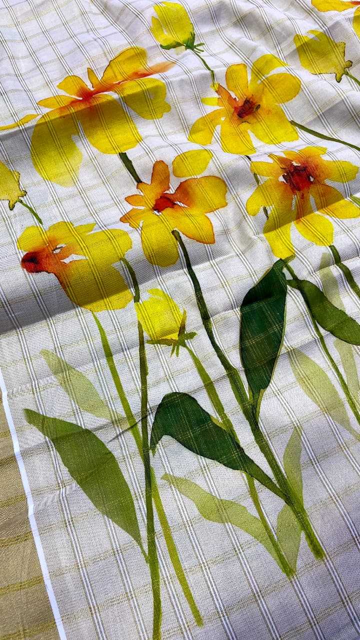 YNF Wholesale Cotton Designer Sarees  | Surat Manufacturer