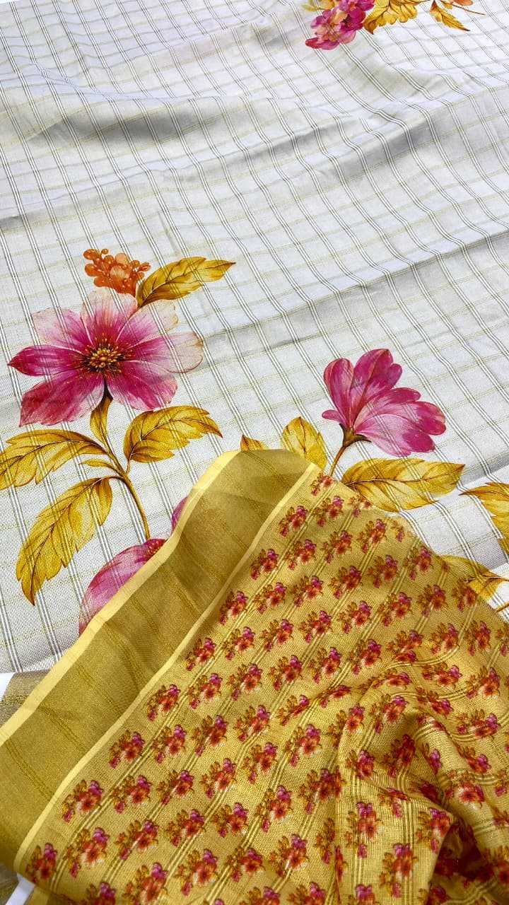 YNF Wholesale Cotton Designer Sarees  | Surat Manufacturer