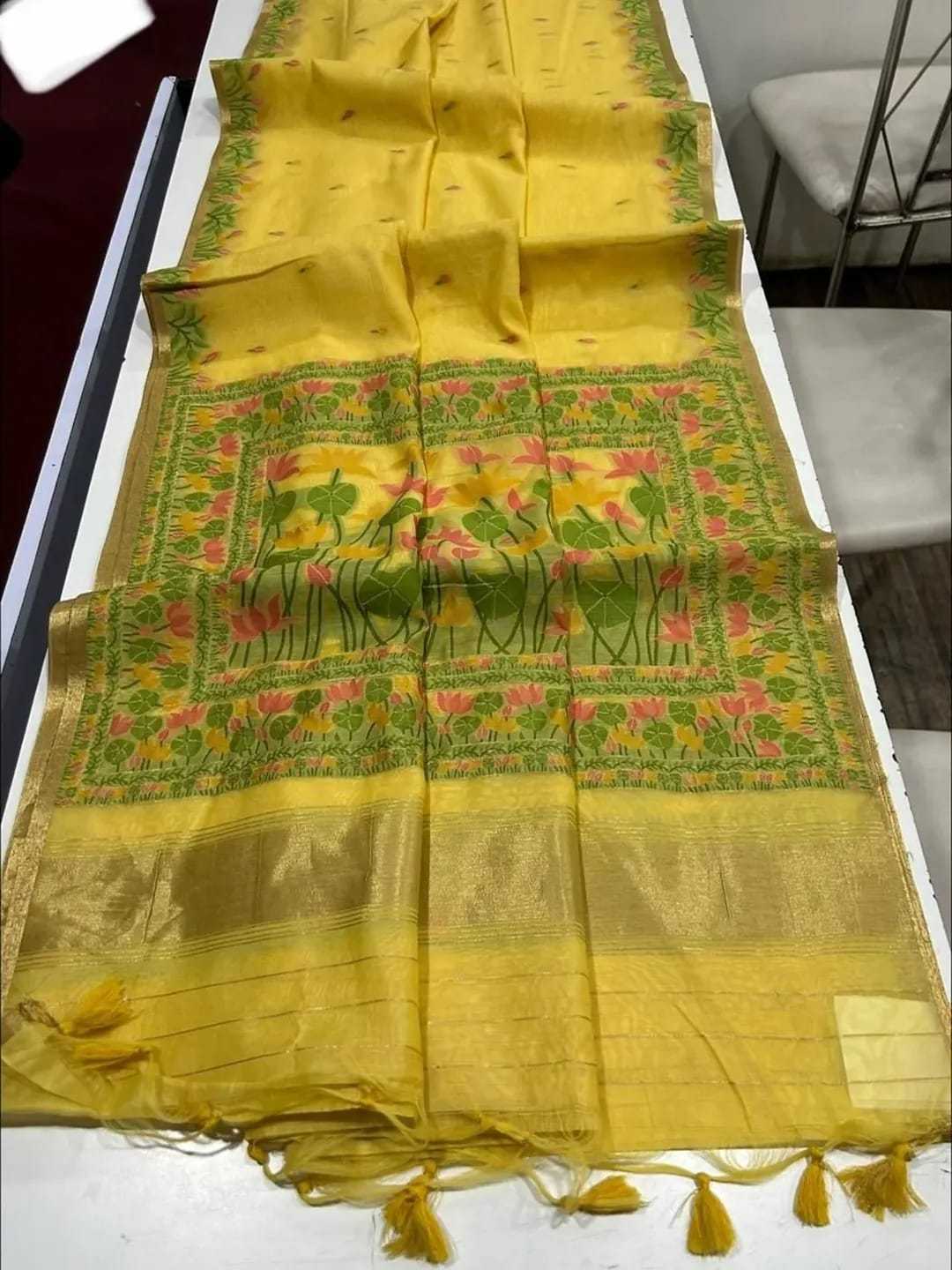 YNF Wholesale Cotton Designer Sarees  | Surat Manufacturer