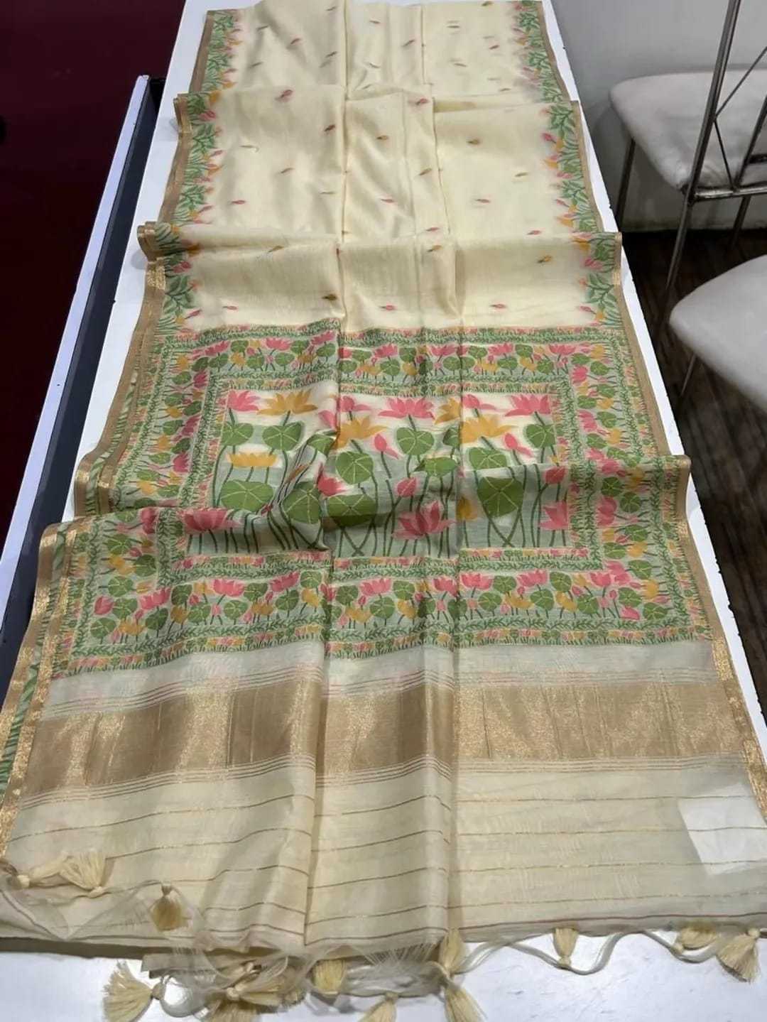 YNF Wholesale Cotton Designer Sarees  | Surat Manufacturer