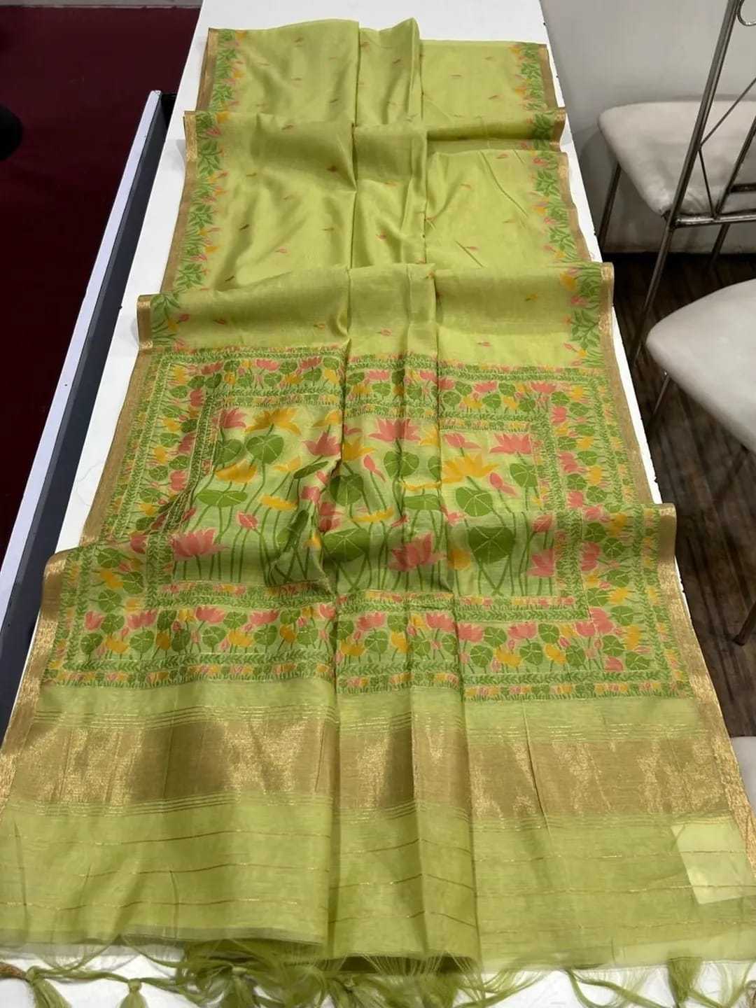 YNF Wholesale Cotton Designer Sarees  | Surat Manufacturer