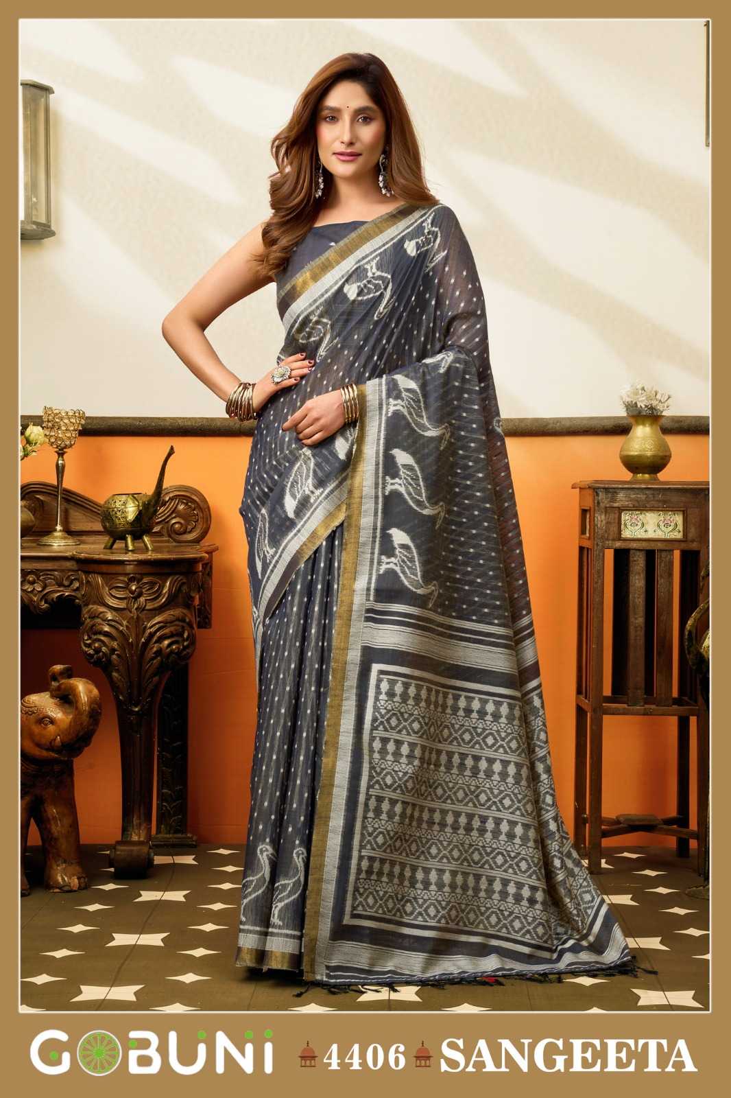YNF Wholesale Cotton Traditional Sarees KESH722 Gobuni Sangeeta | Surat Manufacturer