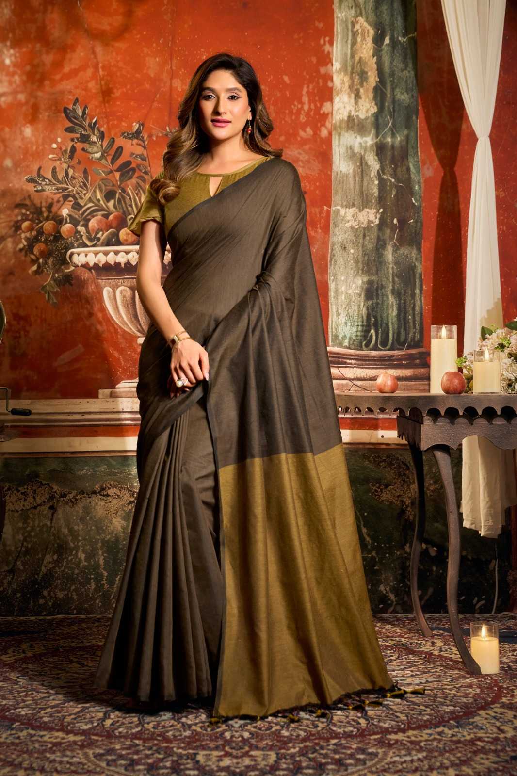 YNF Wholesale Cotton Designer Sarees  | Surat Manufacturer