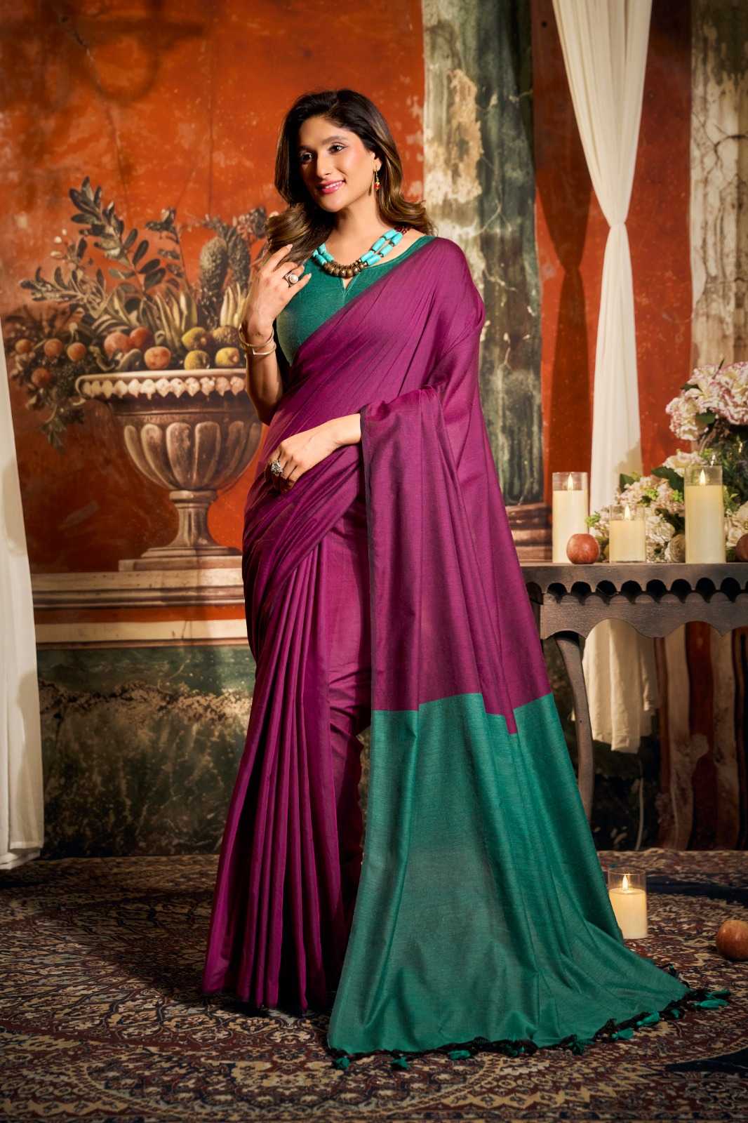 YNF Wholesale Cotton Designer Sarees  | Surat Manufacturer