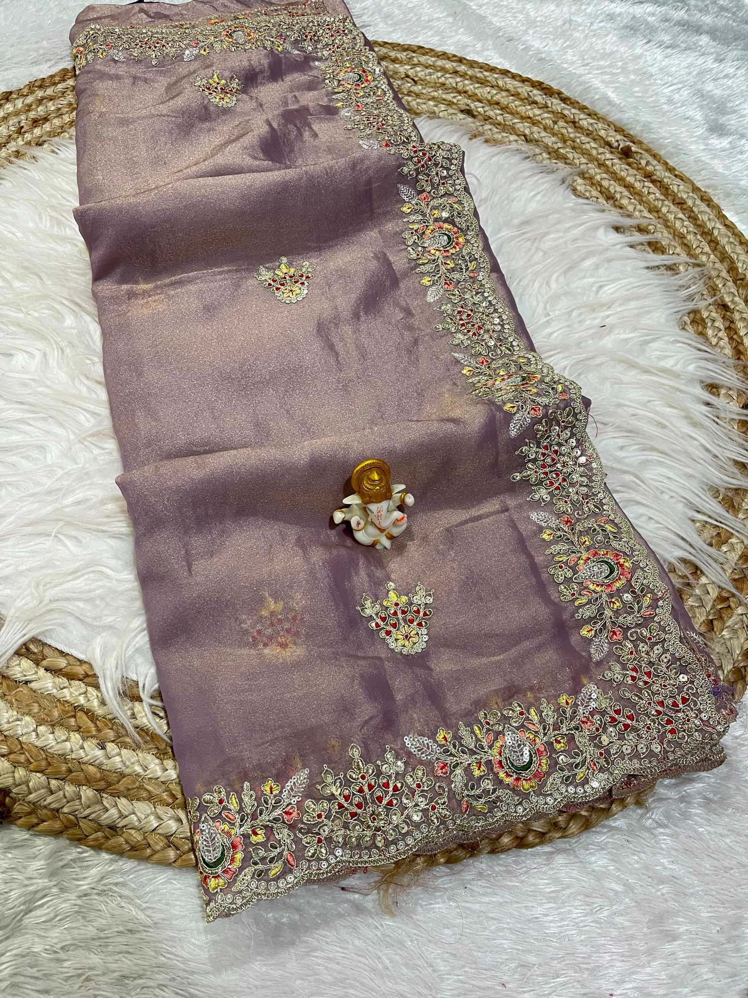 YNF Wholesale Dull Moss Designer Sarees KESH725 Aekanshi | Surat Manufacturer