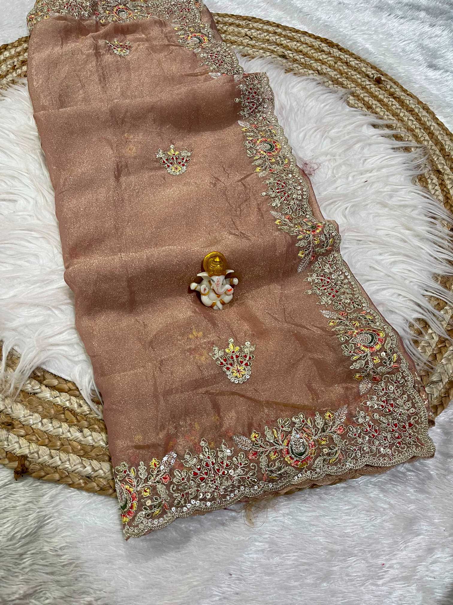 YNF Wholesale Dull Moss Designer Sarees KESH725 Aekanshi | Surat Manufacturer