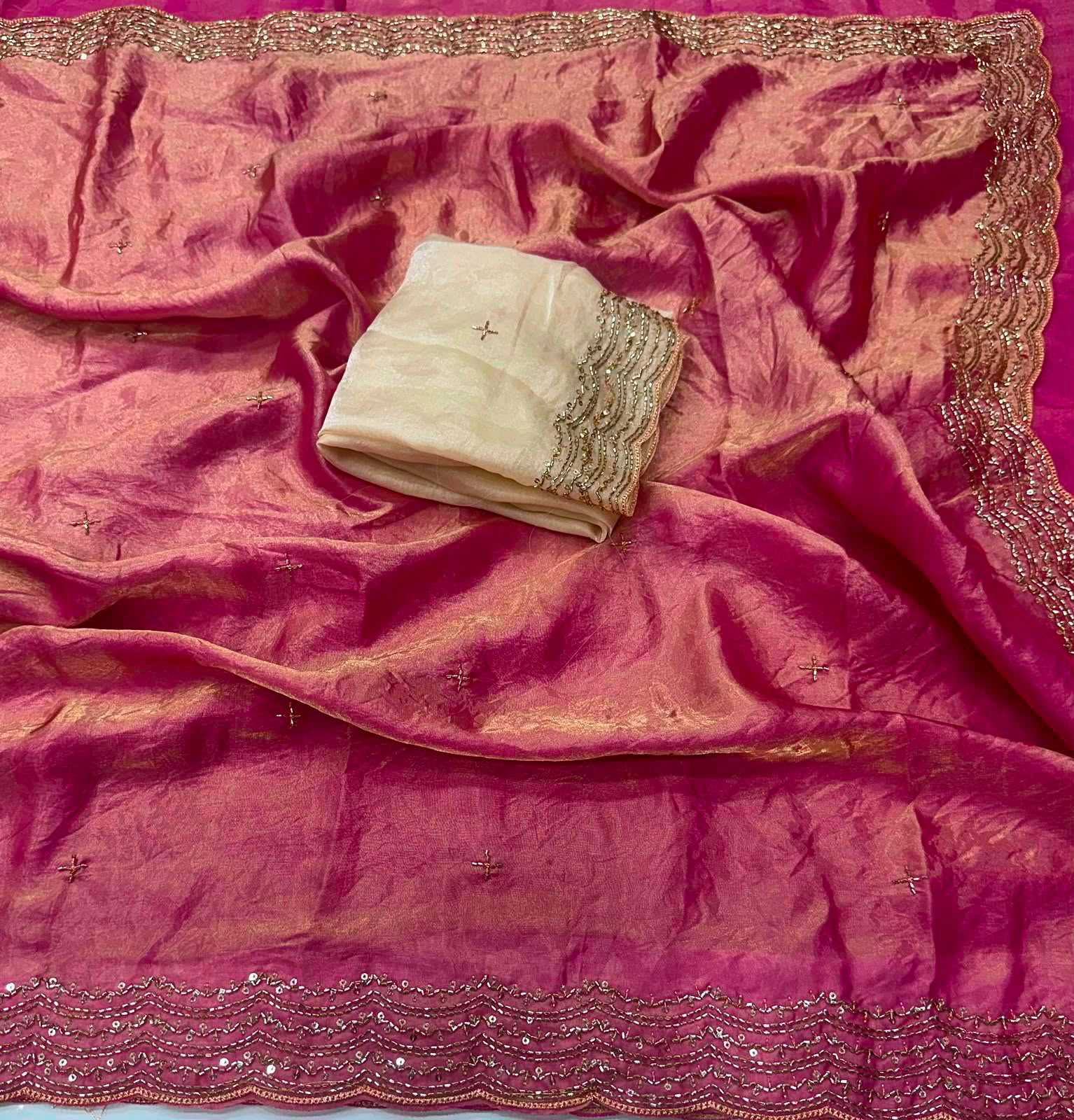 YNF Wholesale Satin Designer Sarees KESH727 Akankita | Surat Manufacturer