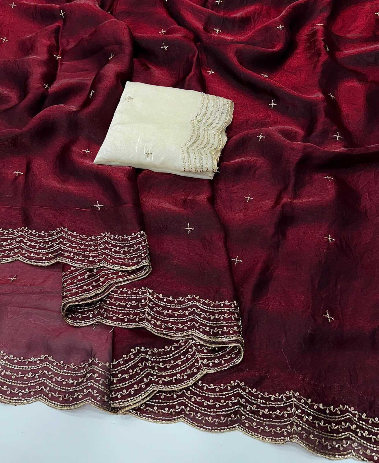 YNF Wholesale Satin Designer Sarees KESH727 Akankita | Surat Manufacturer