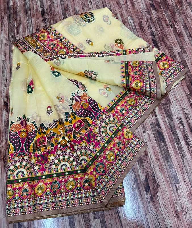 YNF Wholesale Organza Designer Sarees  | Surat Manufacturer