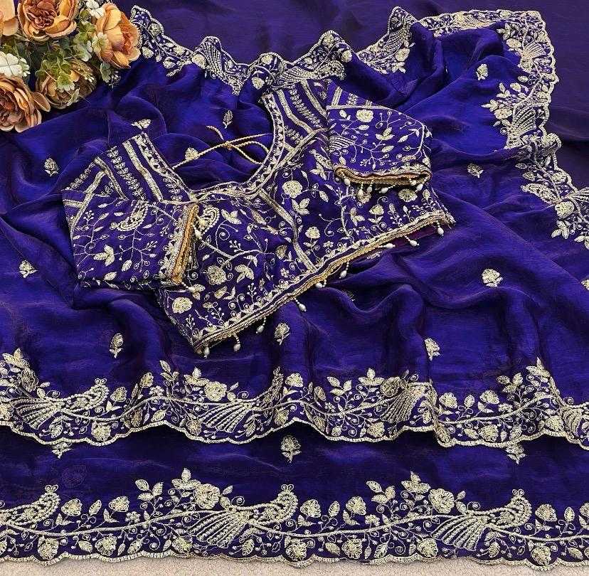 YNF Wholesale Satin Sequence Sarees  | Surat Manufacturer