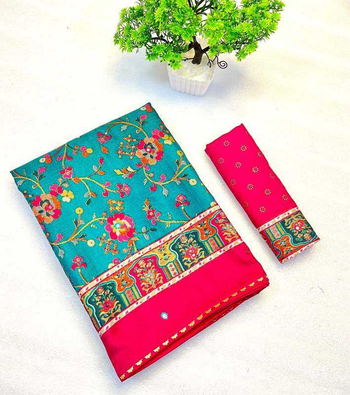 YNF Wholesale Pashmina Soft Silk Sarees  | Surat Manufacturer