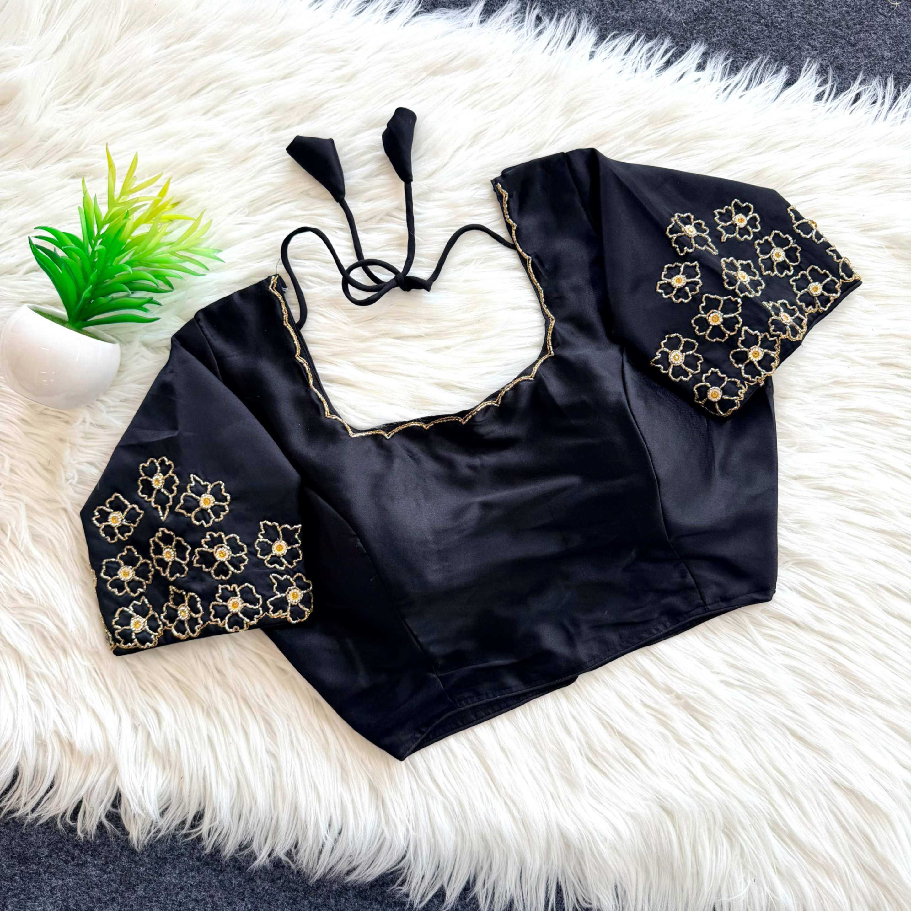 YNF Wholesale Pure Silk Designer Blouse  | Surat Manufacturer