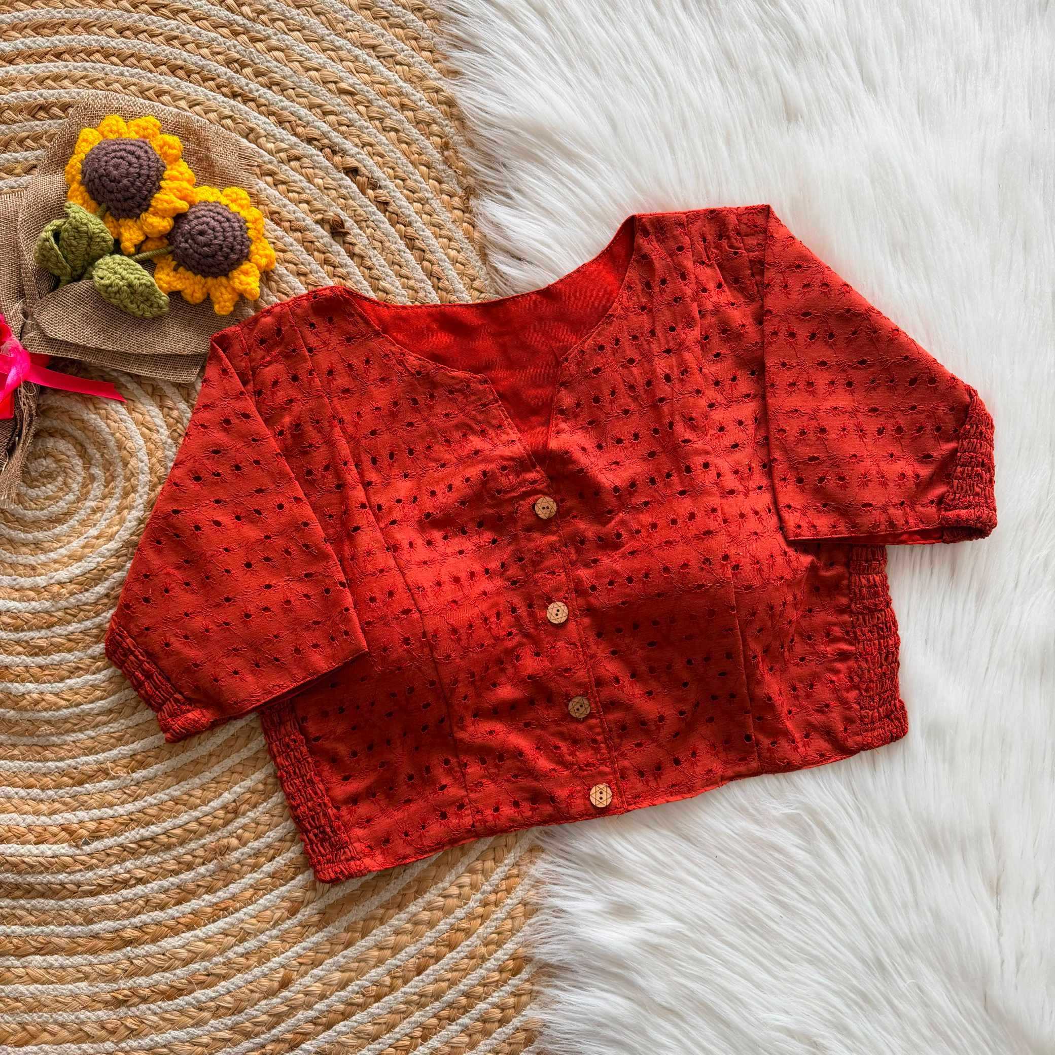 YNF Wholesale Hakoba Embroidered Blouses KESH732 Brinda | Surat Manufacturer