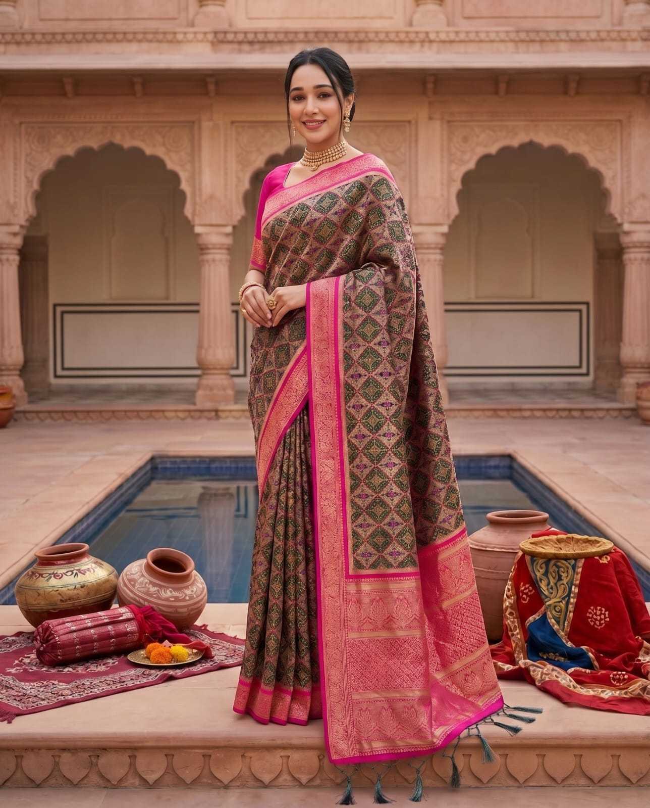 YNF Wholesale Fancy Designer Sarees KESH734 RASBHARI | Surat Manufacturer