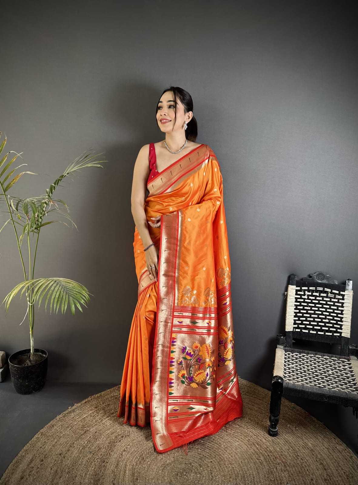 YNF Wholesale Lichi Silk Paithani Sarees  | Surat Manufacturer