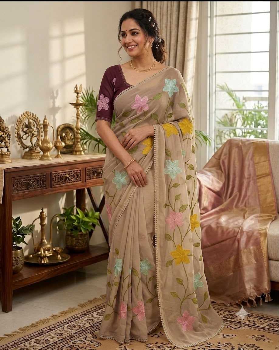 YNF Wholesale Georgette Designer Sarees  | Surat Manufacturer