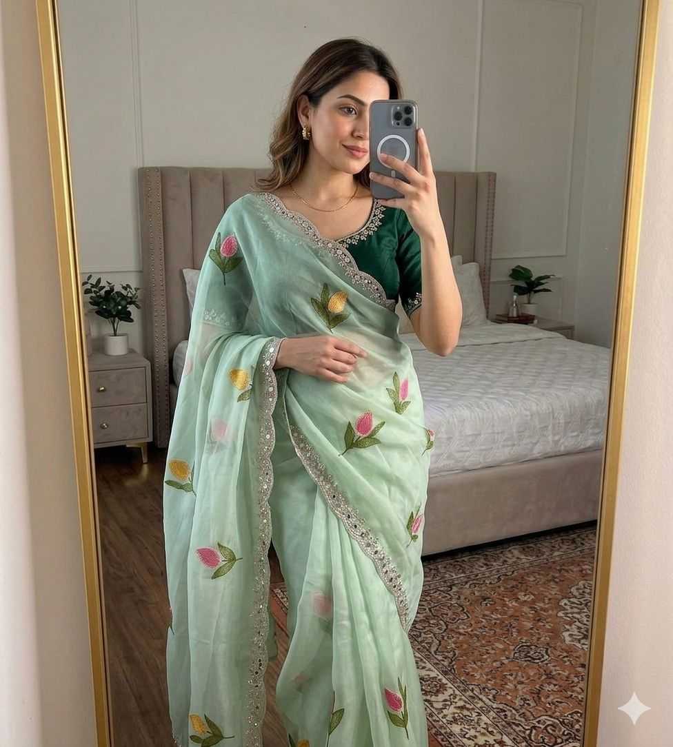 YNF Wholesale Rangoli Silk Embroidered Sarees  | Surat Manufacturer