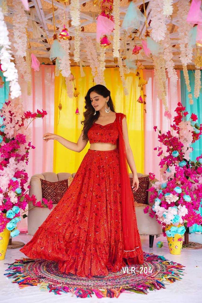 YNF Wholesale Chinon Printed Lehenga KESH744 2 | Surat Manufacturer