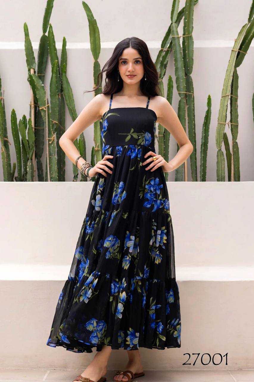 YNF Wholesale Faux Georgette Embroidery Gowns KESH744 27 | Surat Manufacturer