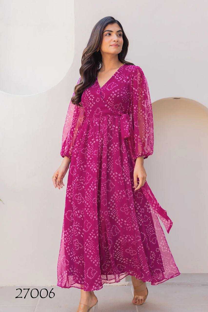 YNF Wholesale Faux Georgette Embroidery Gowns KESH744 27 | Surat Manufacturer