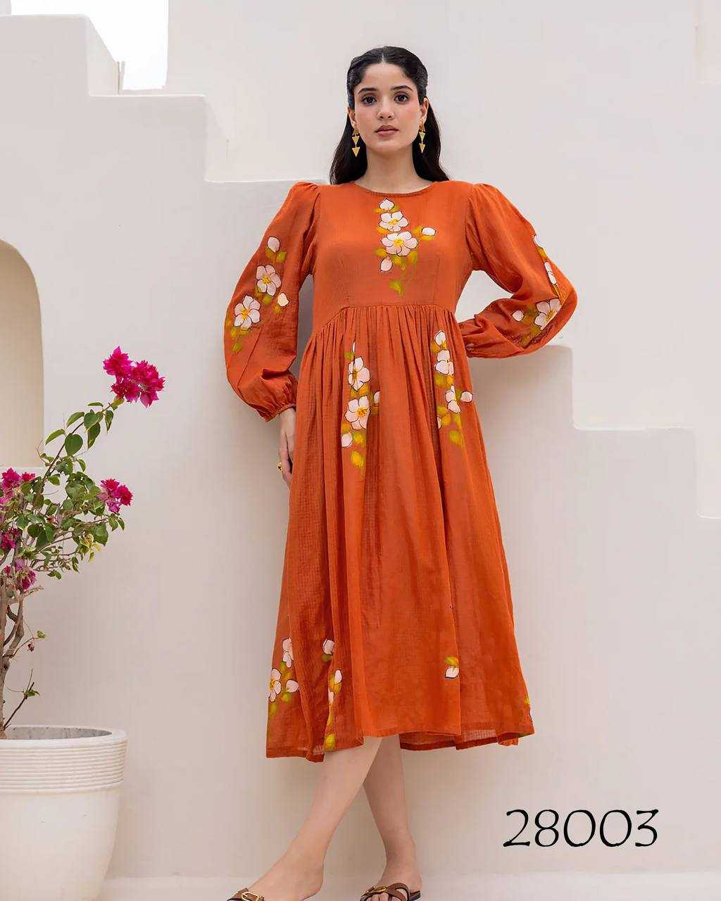 YNF Wholesale Kota Checks Printed Gowns KESH744 28 | Surat Manufacturer