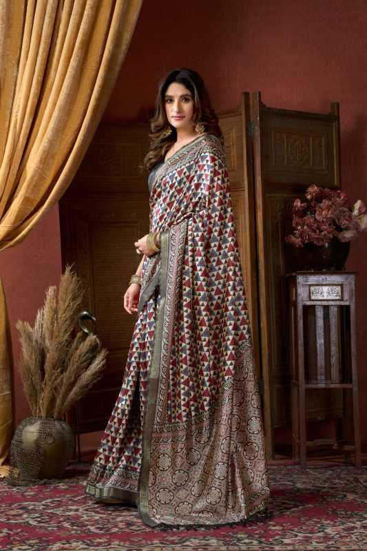 YNF Wholesale Heavy Silk Printed Sarees KESH744 SAAMAIRA | Surat Manufacturer