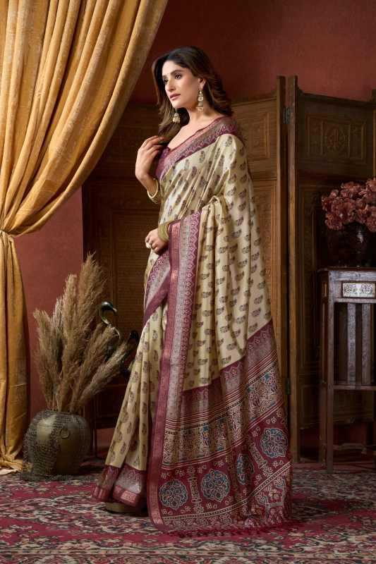 YNF Wholesale Heavy Silk Printed Sarees KESH744 SAAMAIRA | Surat Manufacturer