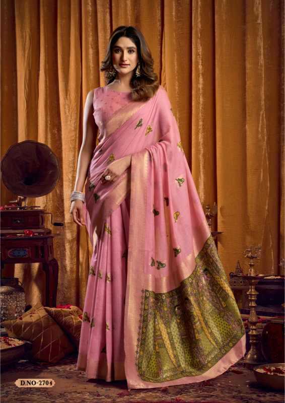 YNF Wholesale Khadi Cotton Jacquard Saree KESH744 SHRUTI | Surat Manufacturer