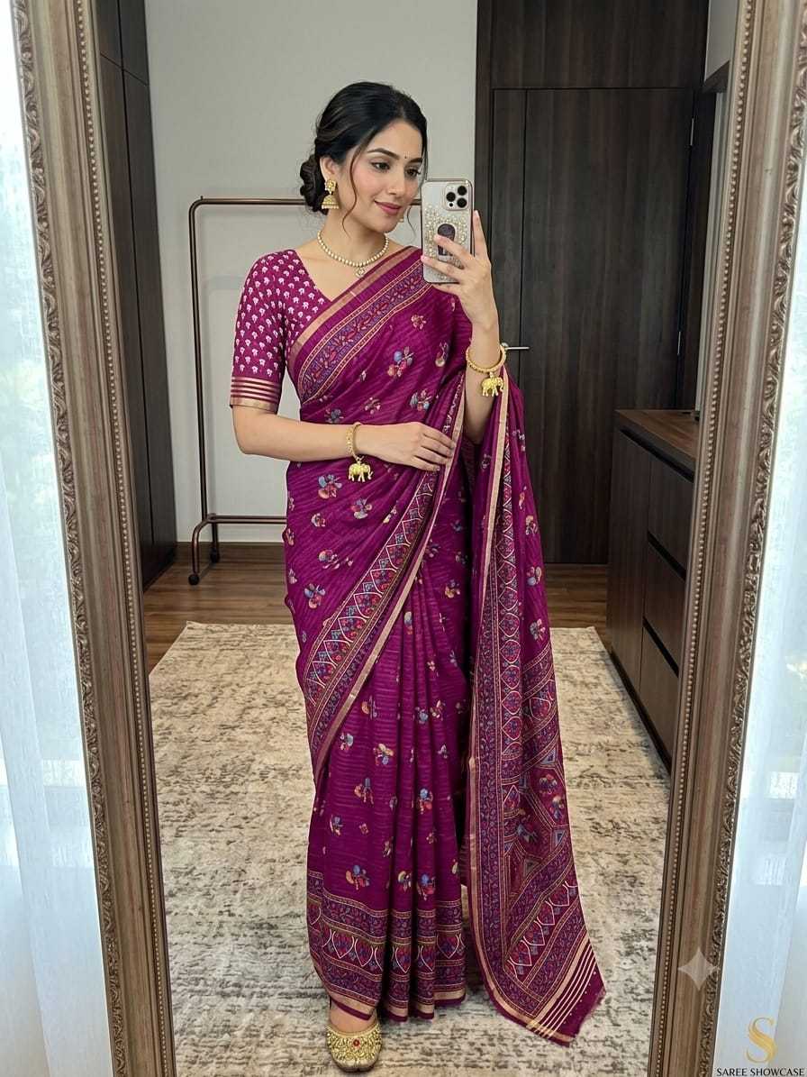 YNF Wholesale Soft Cotton Silk Cotton Silk Sarees  | Surat Manufacturer