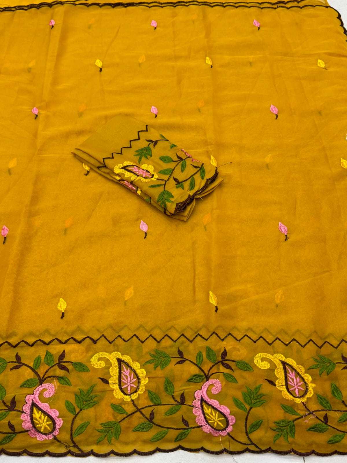 YNF Wholesale Georgette Fancy Sarees KESH750 1870 | Surat Manufacturer