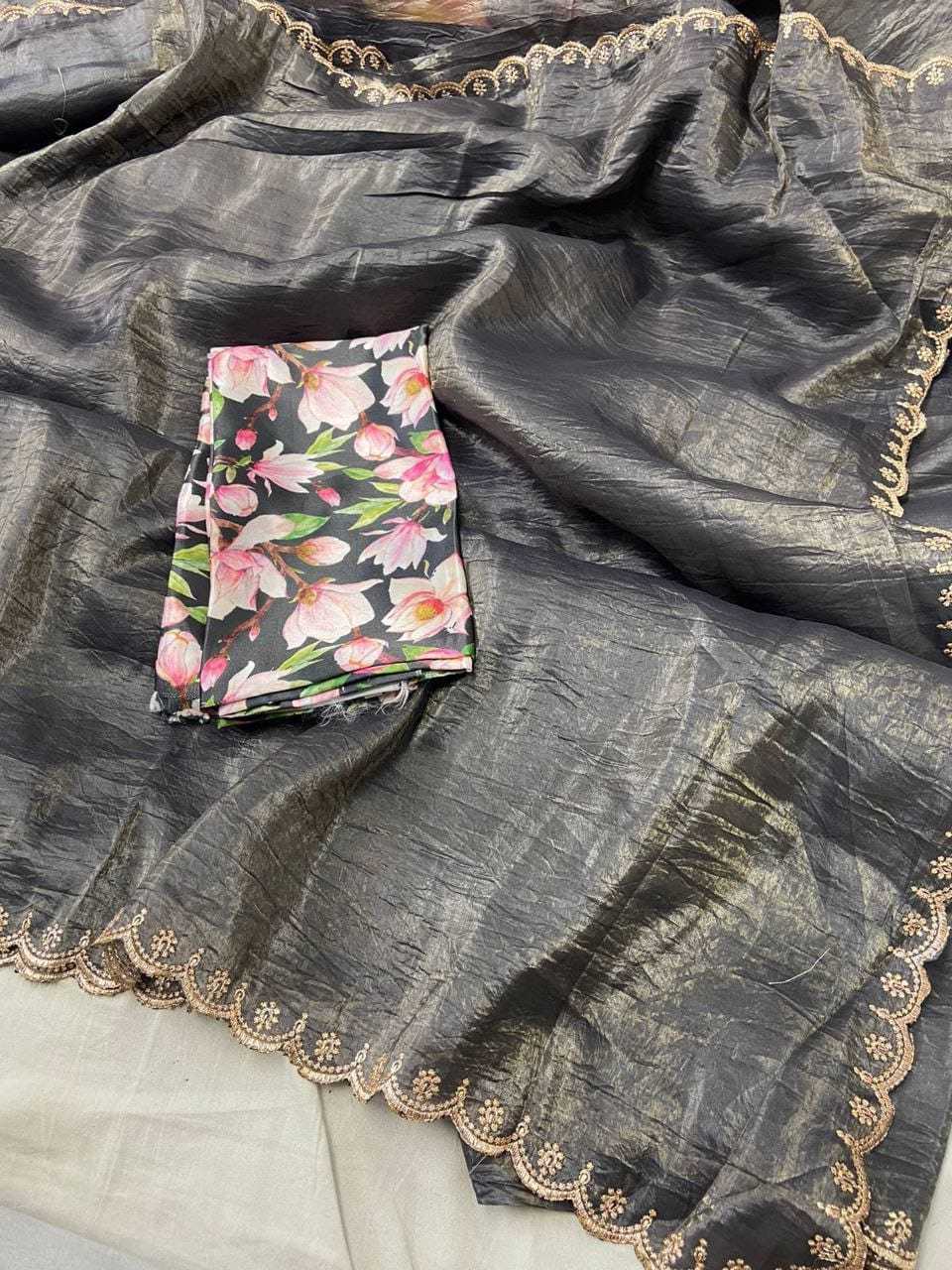 YNF Wholesale Organza Silk Handloom Sarees KESH750 Padmika | Surat Manufacturer