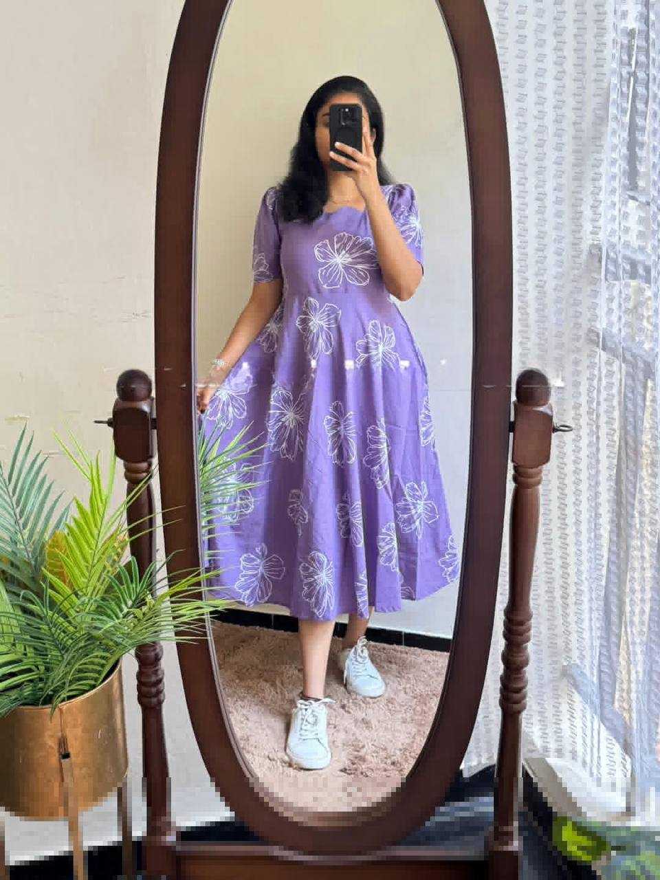 YNF Wholesale Cotton Party Gowns  | Surat Manufacturer