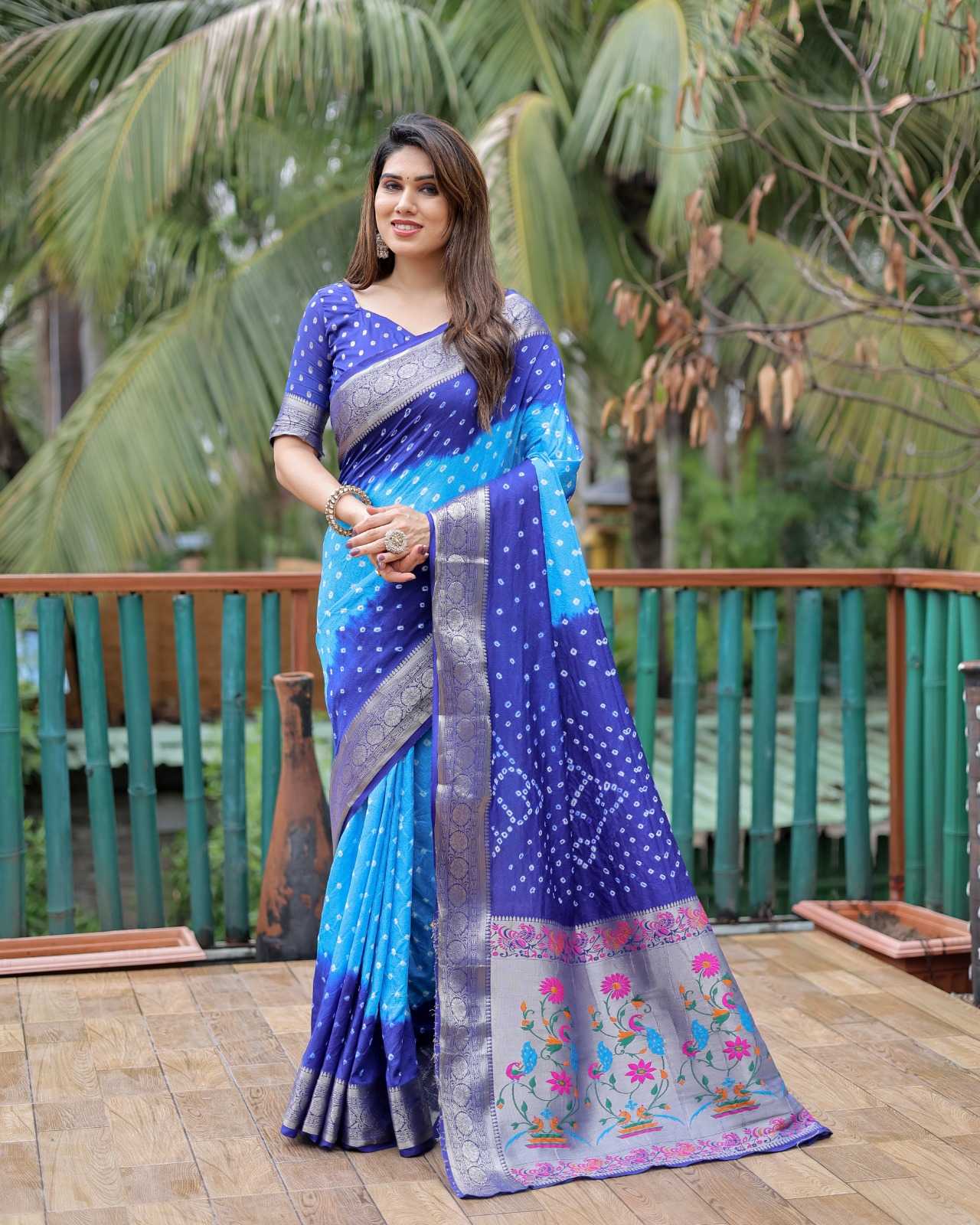 YNF Wholesale Dola Silk Hand Work Sarees  | Surat Manufacturer