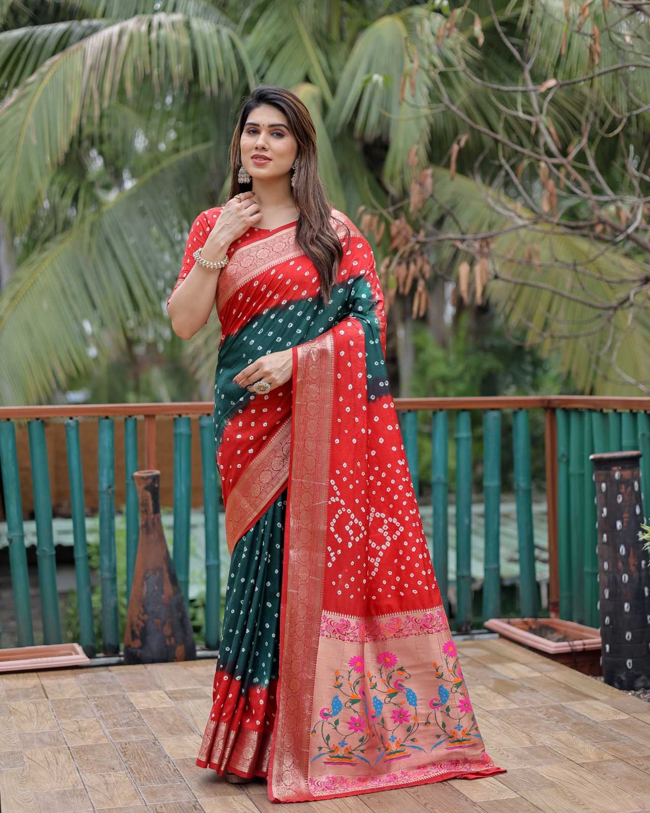 YNF Wholesale Dola Silk Hand Work Sarees  | Surat Manufacturer