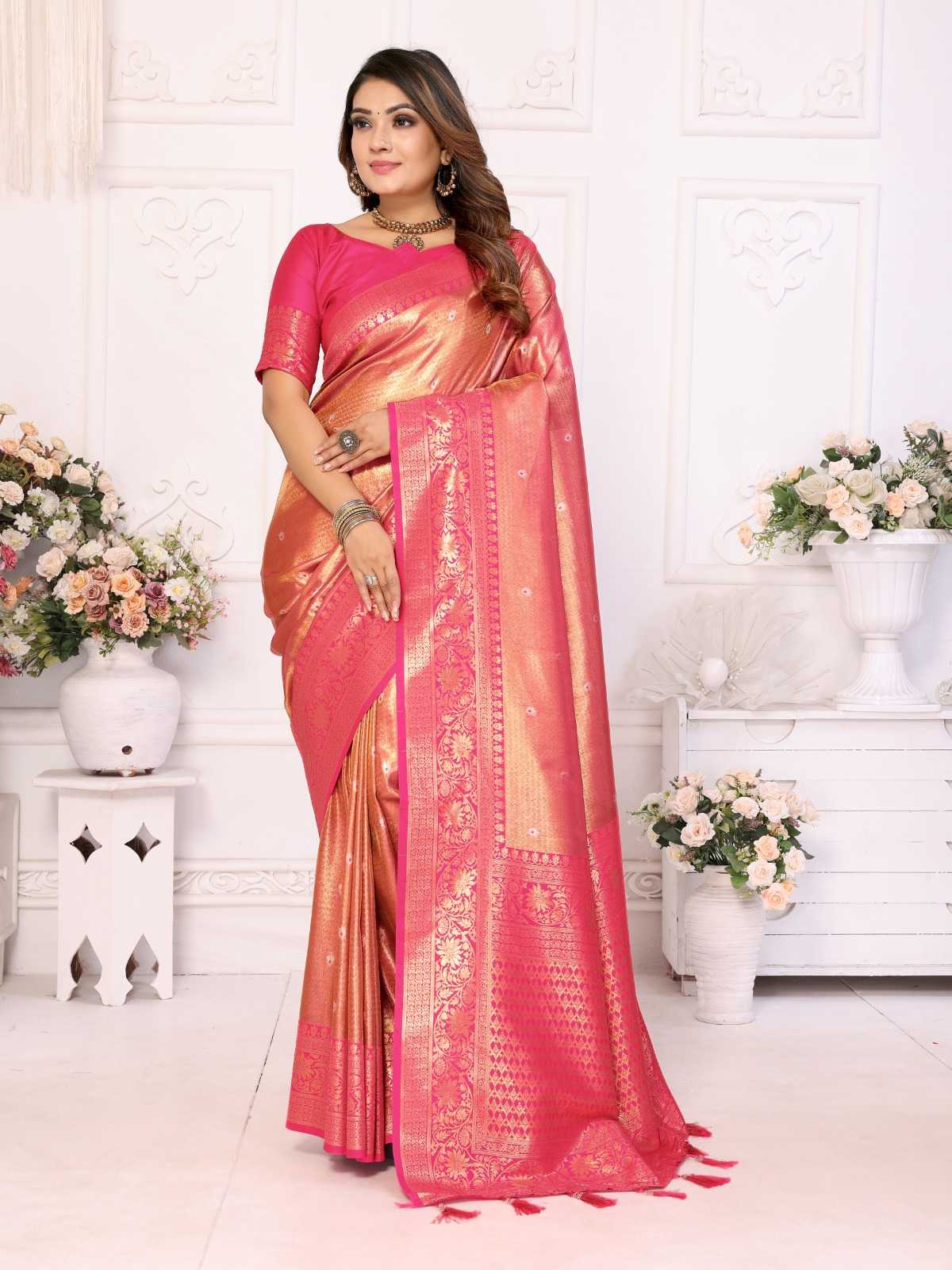 YNF Wholesale Tissue Silk Designer Sarees  | Surat Manufacturer