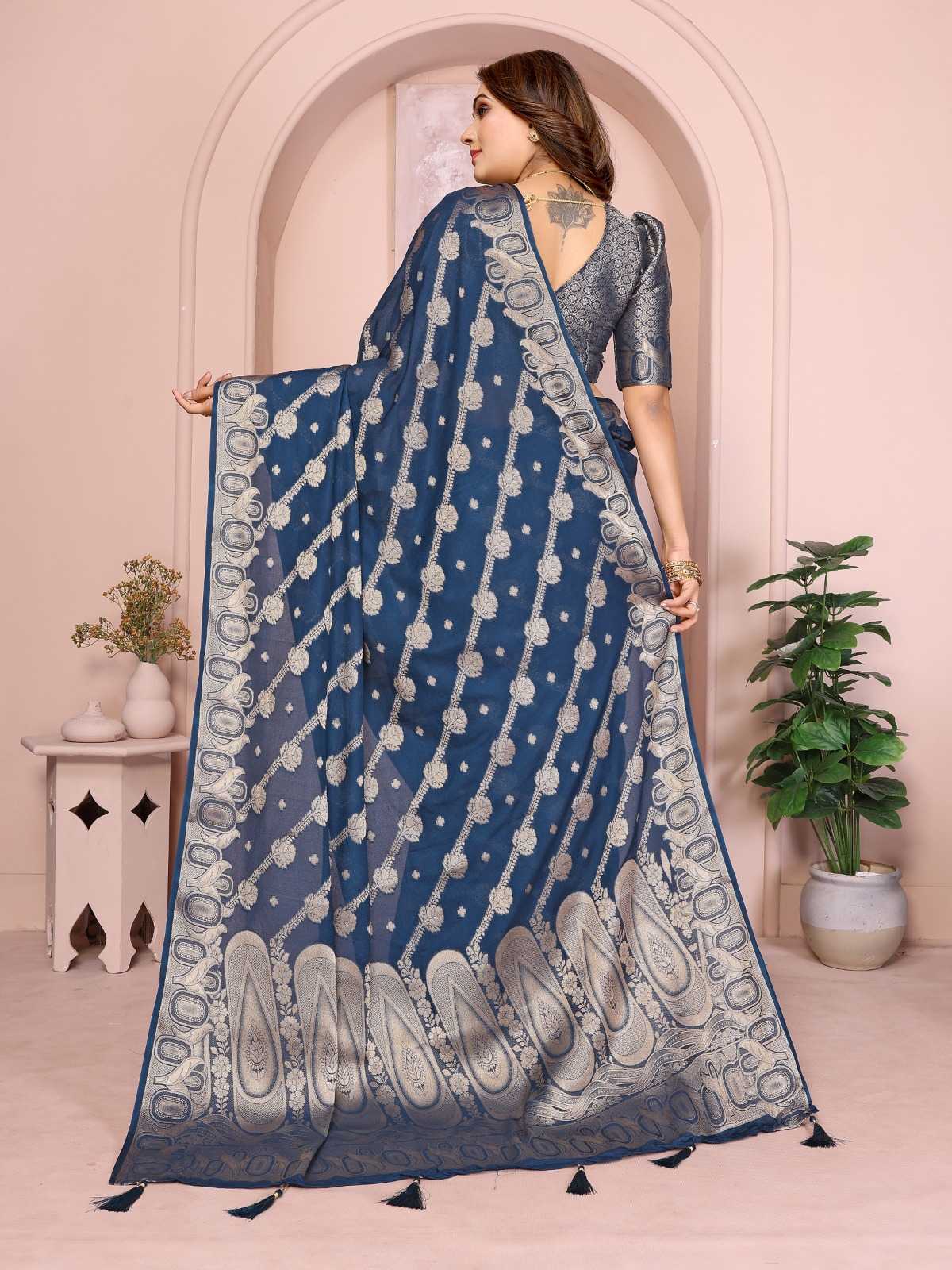 YNF Wholesale Georgette Georgette Sarees  | Surat Manufacturer