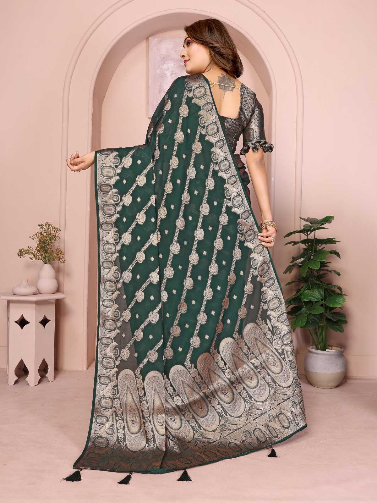 YNF Wholesale Georgette Georgette Sarees  | Surat Manufacturer