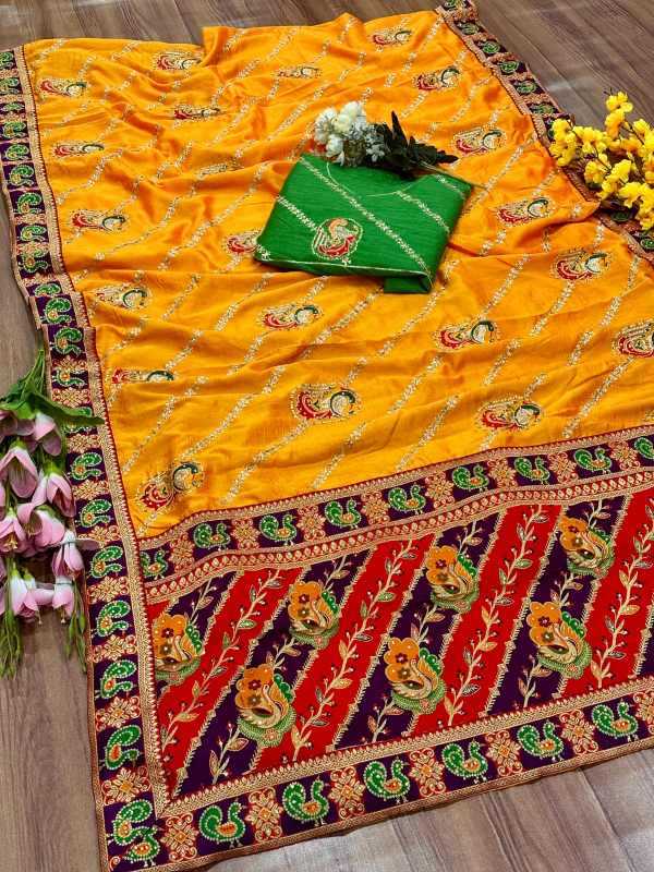 YNF Wholesale Dola Silk Designer Sarees KESH753 PANETAR | Surat Manufacturer