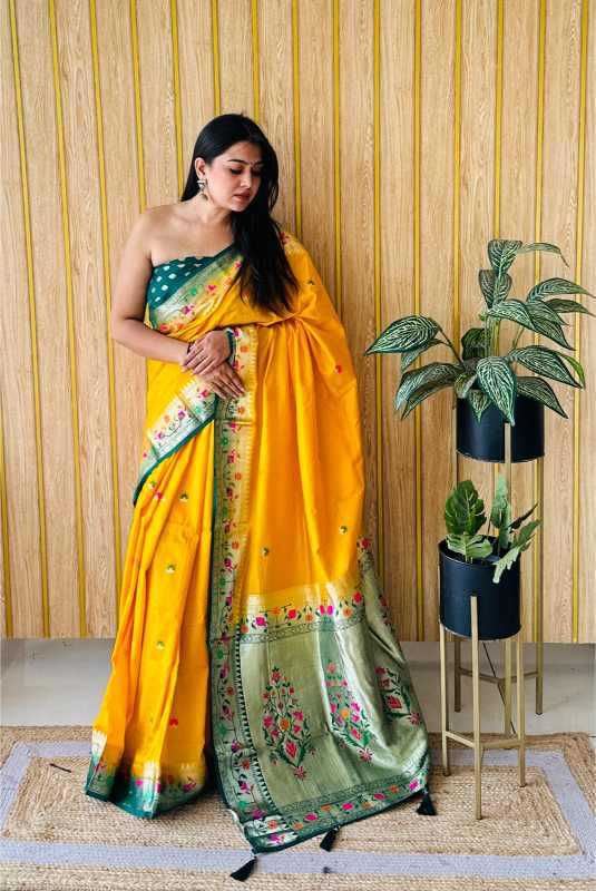 YNF Wholesale Paithani Silk Designer Sarees  | Surat Manufacturer