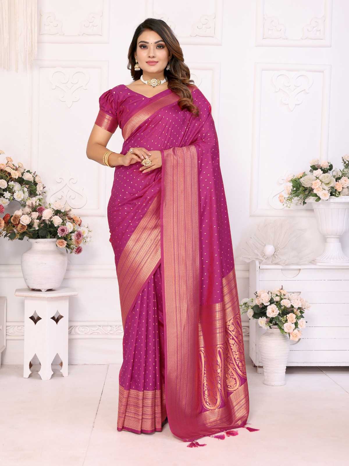 YNF Wholesale Soft Silk Butta Sarees KESH753 Sudarshna | Surat Manufacturer