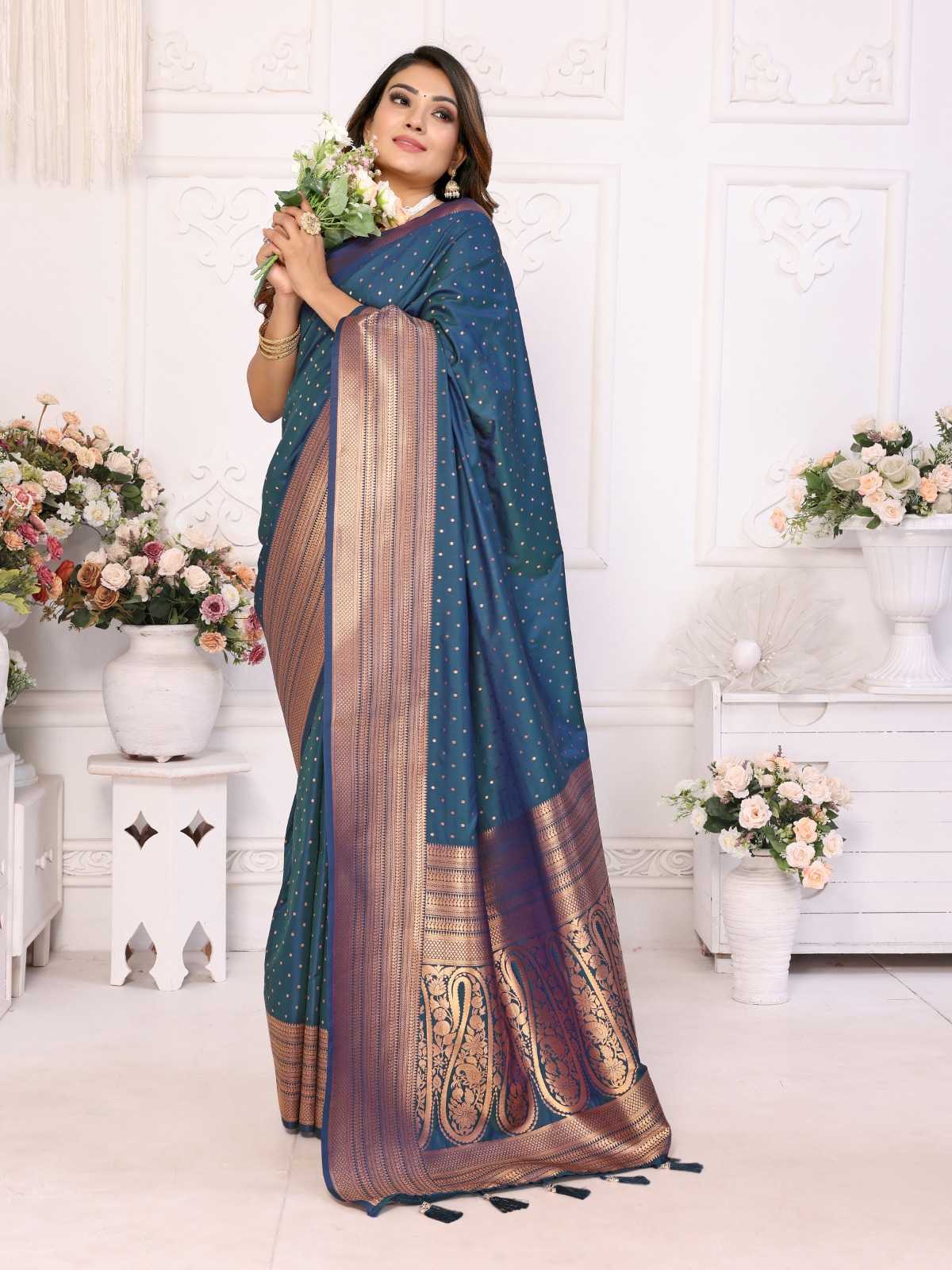 YNF Wholesale Soft Silk Butta Sarees KESH753 Sudarshna | Surat Manufacturer