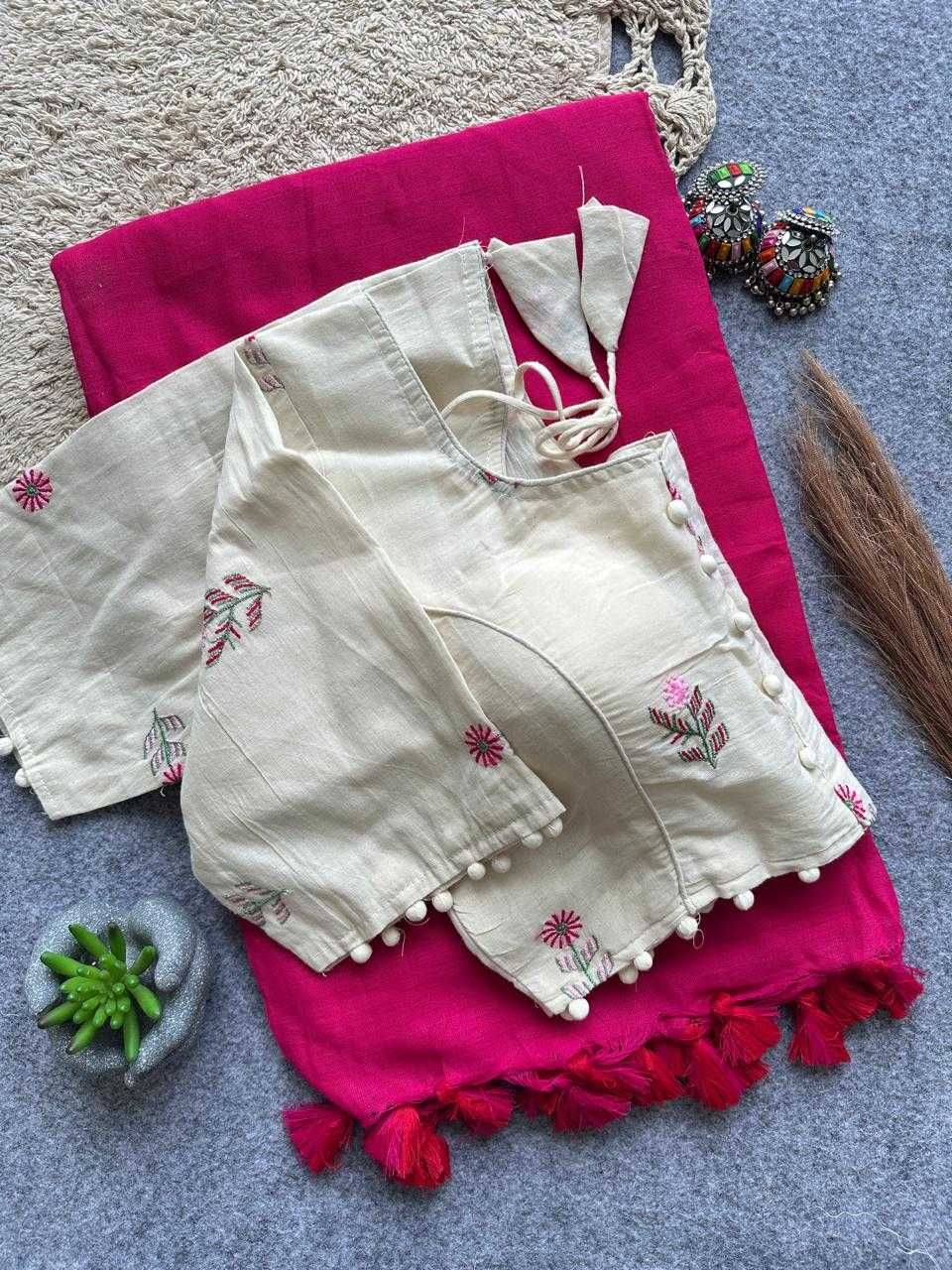 YNF Wholesale Khadi Cotton Designer Blouse | Surat Manufacturer