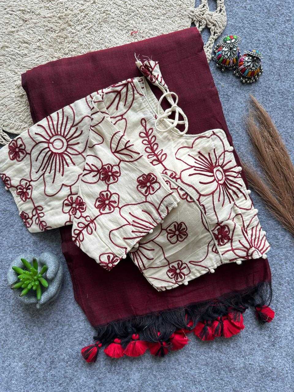 YNF Wholesale Khadi Cotton Designer Blouse | Surat Manufacturer