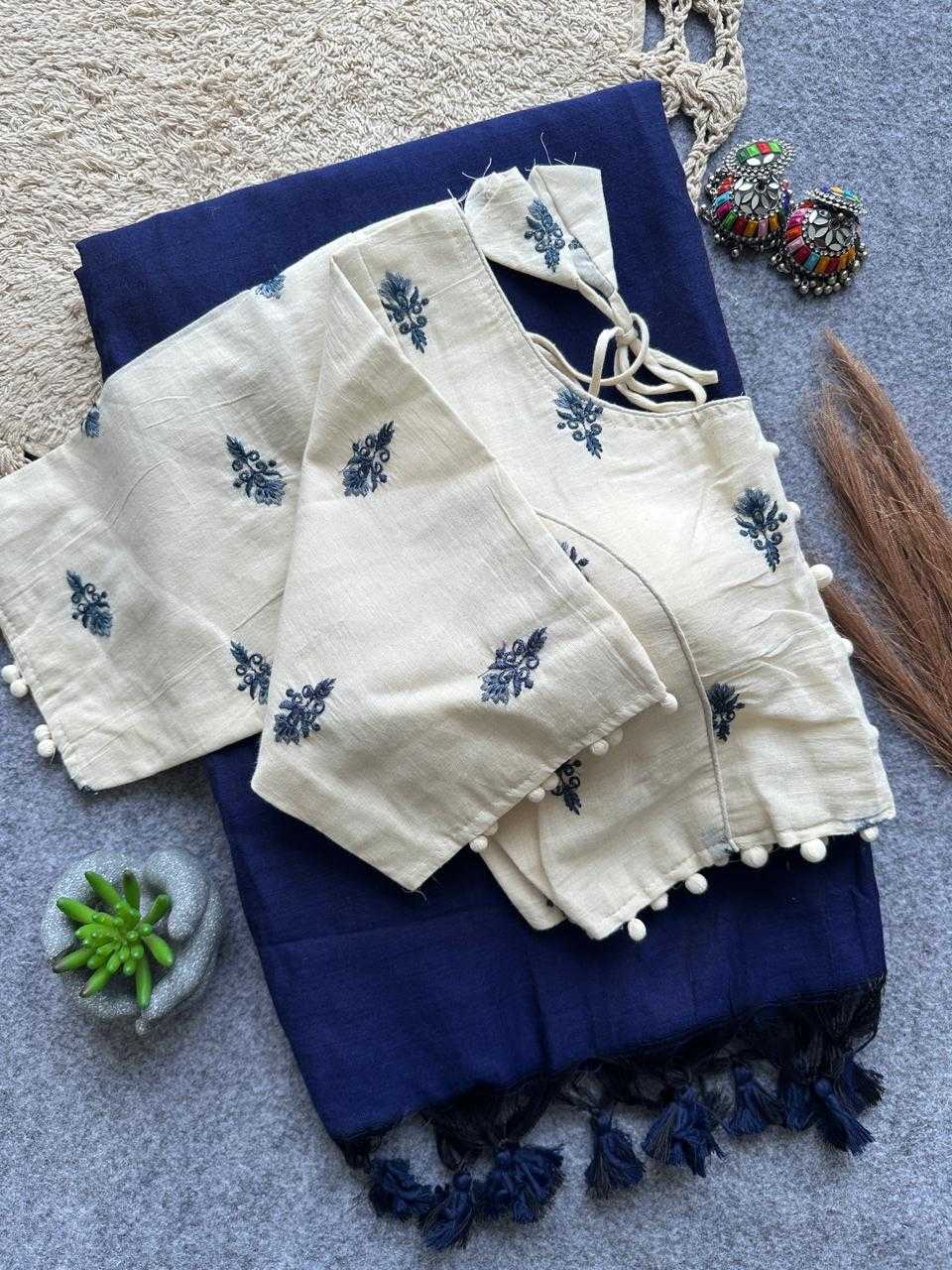 YNF Wholesale Khadi Cotton Designer Blouse | Surat Manufacturer