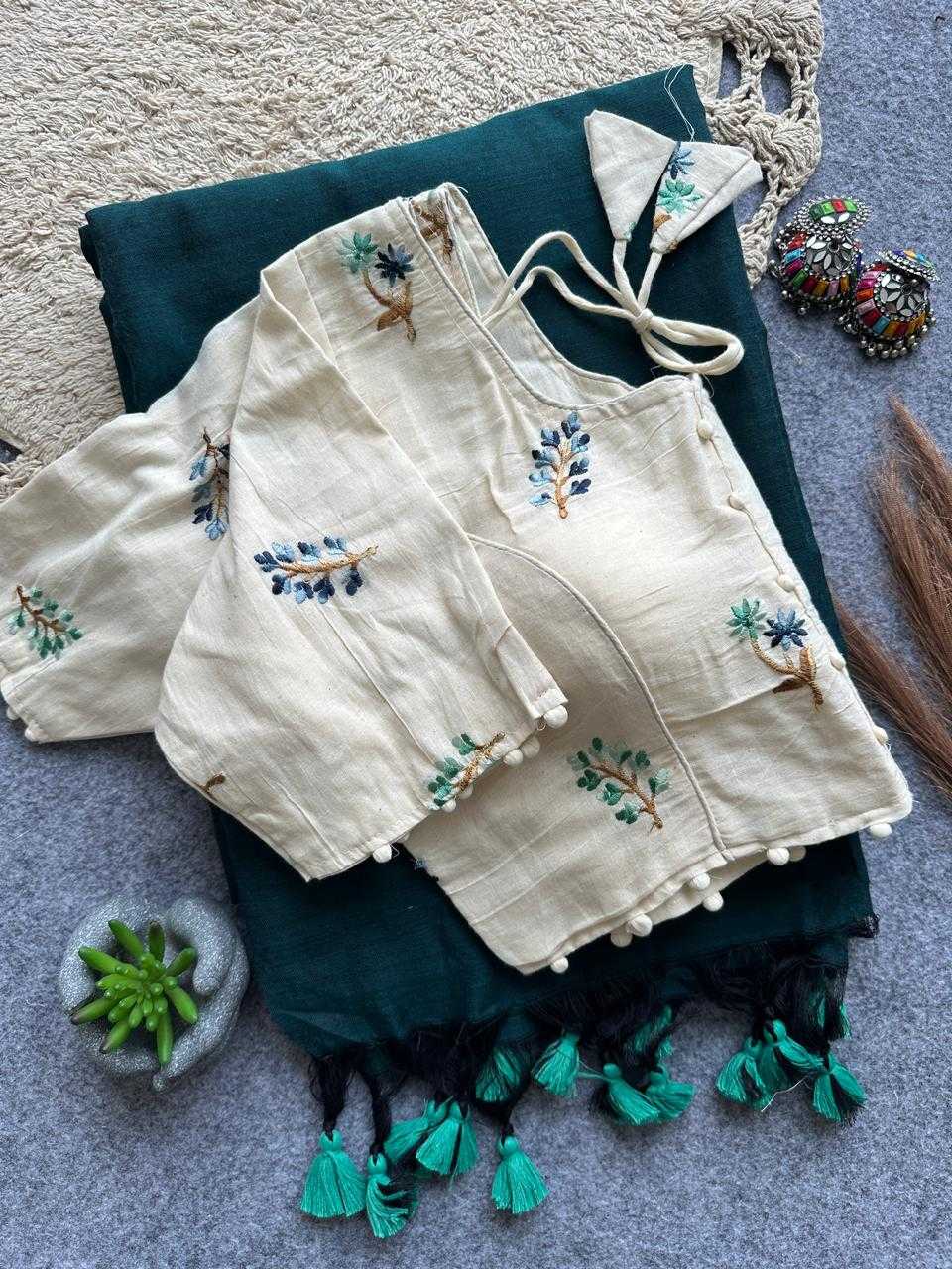 YNF Wholesale Khadi Cotton Designer Blouse | Surat Manufacturer