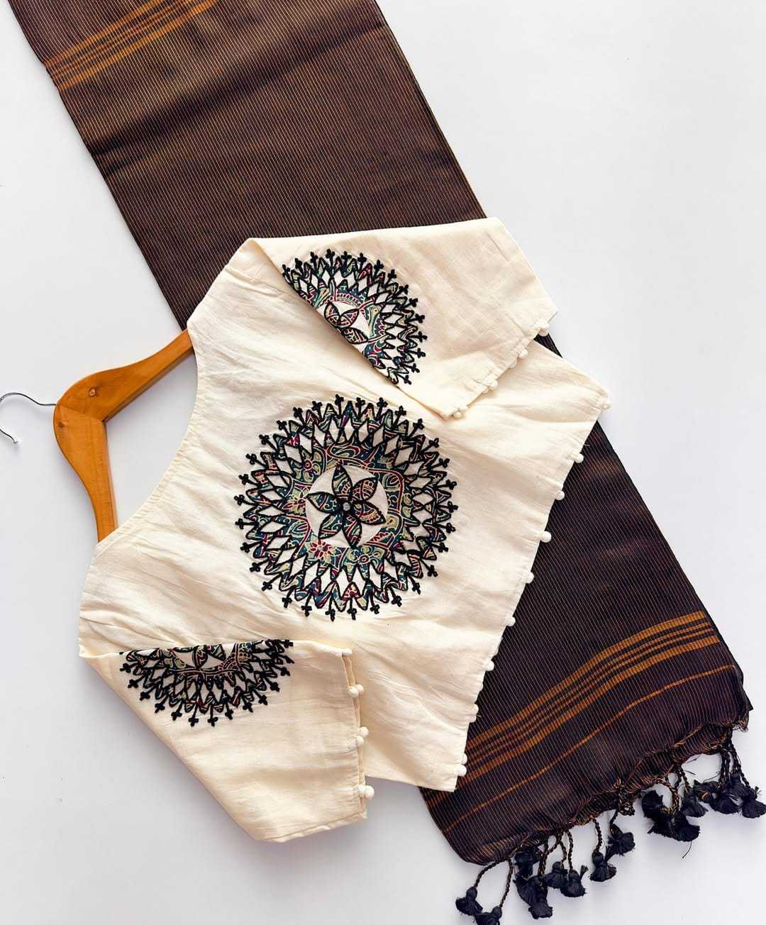 YNF Wholesale Khadi Cotton Designer Blouse | Surat Manufacturer 1