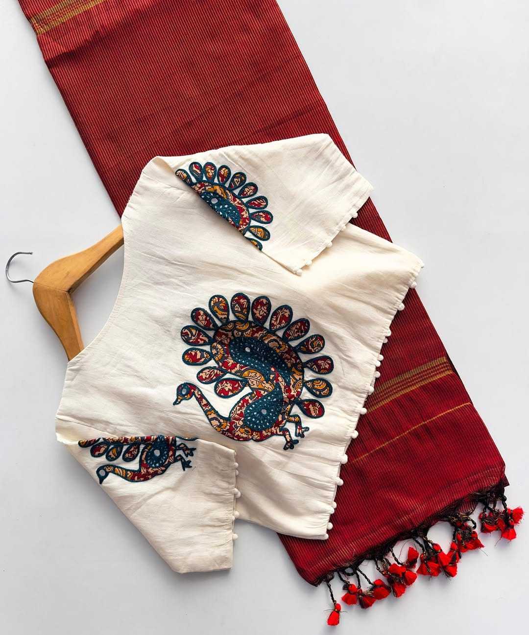 YNF Wholesale Khadi Cotton Designer Blouse | Surat Manufacturer 1