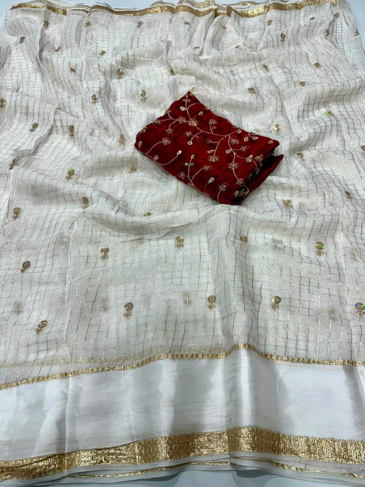 YNF Wholesale Premium Georgette Designer Sarees | Surat Manufacturer