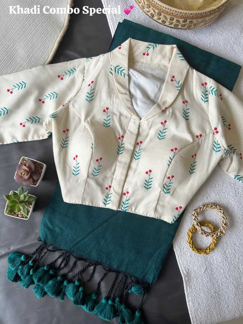 YNF Wholesale Pure Cotton Designer Blouse | Surat Manufacturer