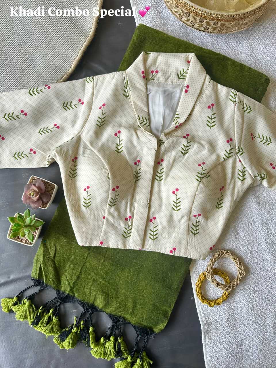 YNF Wholesale Pure Cotton Designer Blouse | Surat Manufacturer